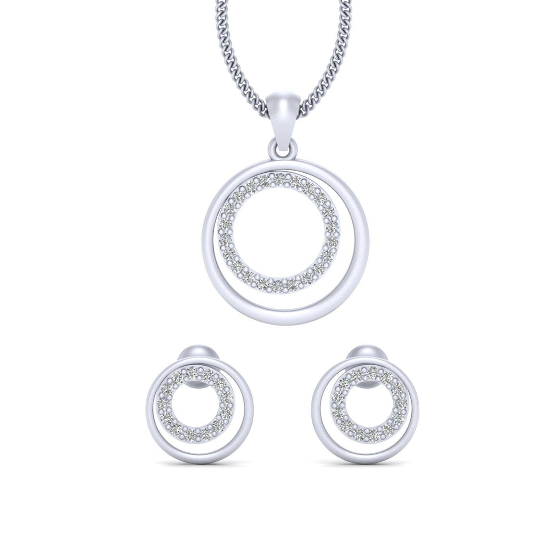 STERLING SILVER PENDANT SET