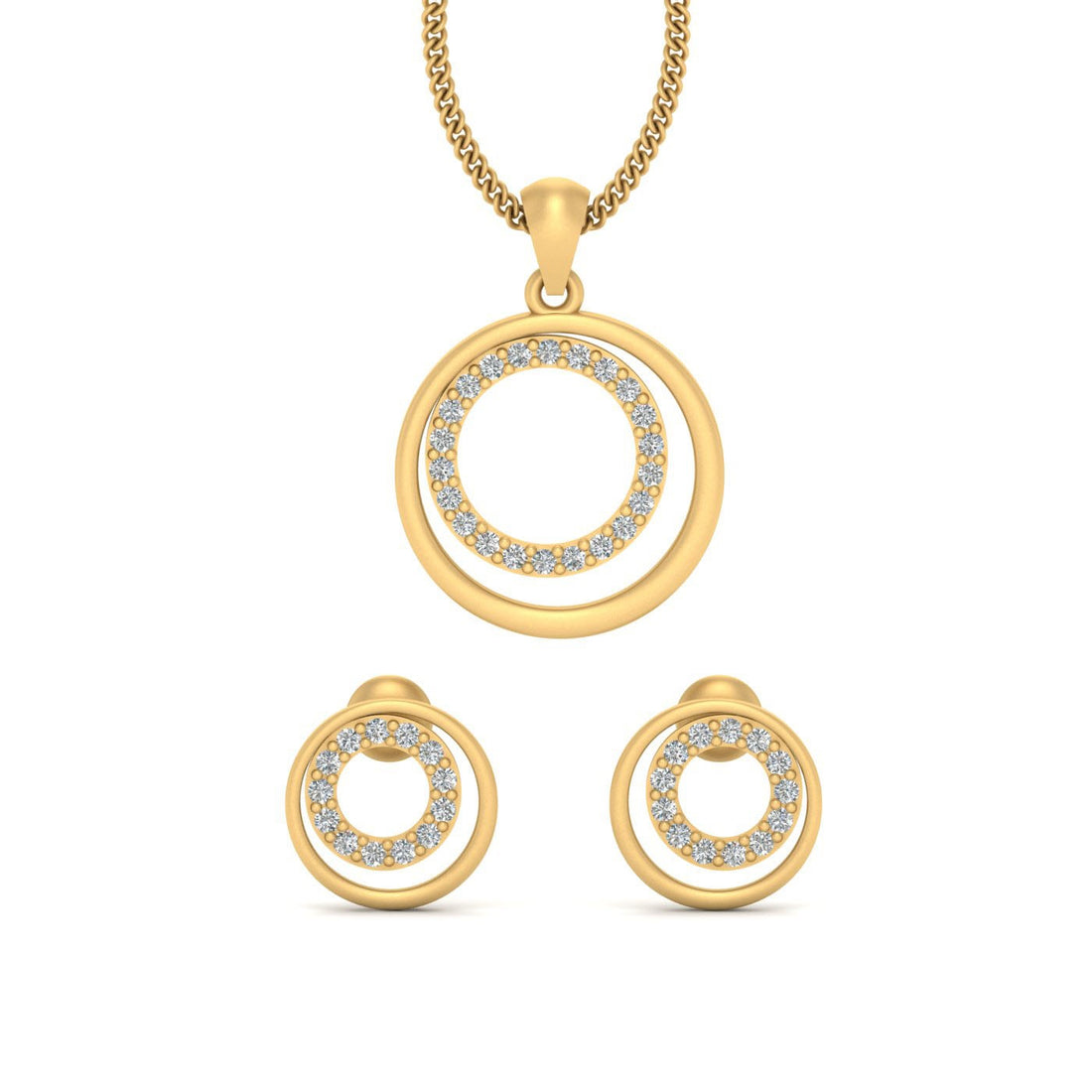 STERLING SILVER PENDANT SET