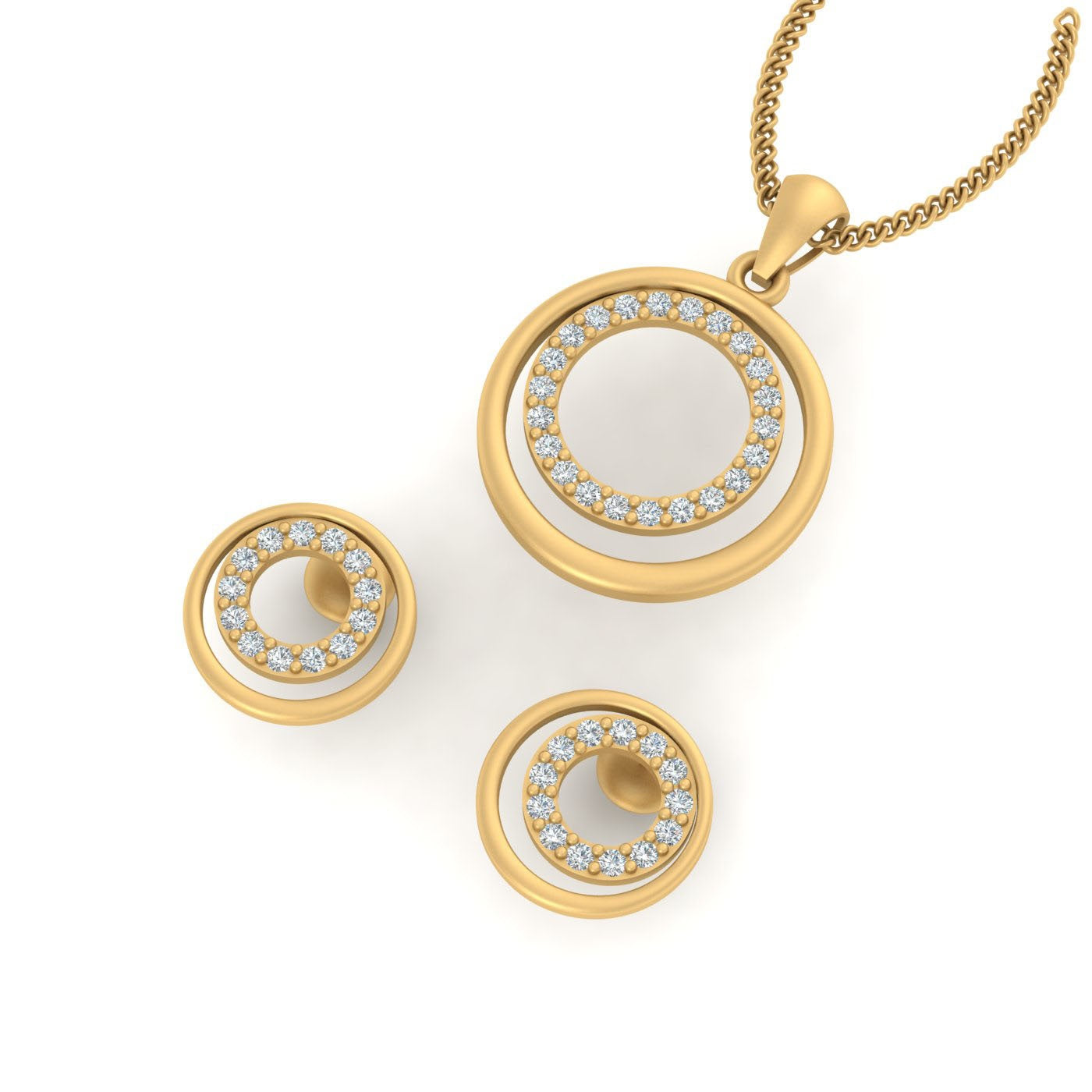 STERLING SILVER PENDANT SET