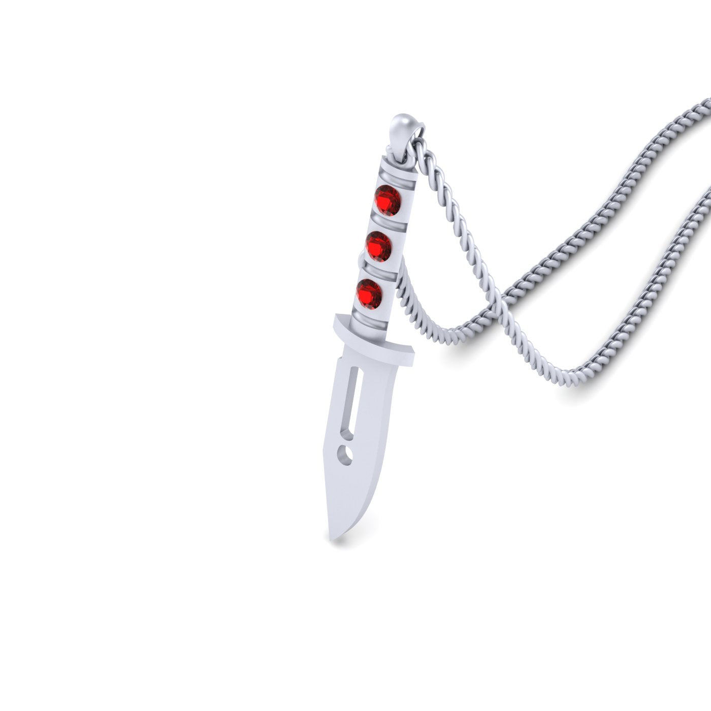 DAGGER PENDANT SILVER