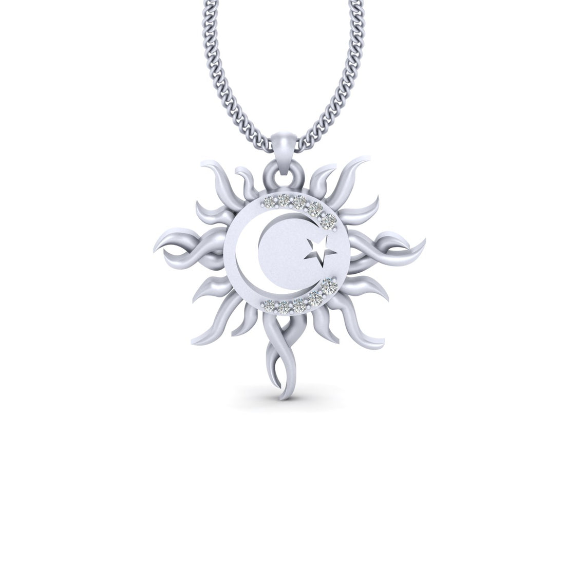DIAMOND CELESTIAL PENDANT