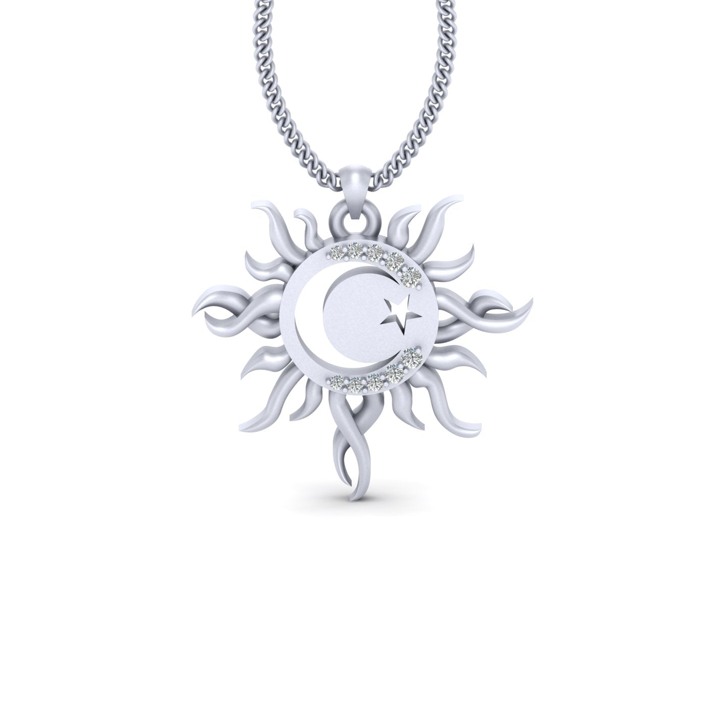 DIAMOND CELESTIAL PENDANT