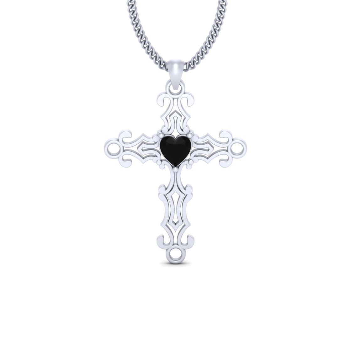 SILVER CELTIC CROSS PENDANT