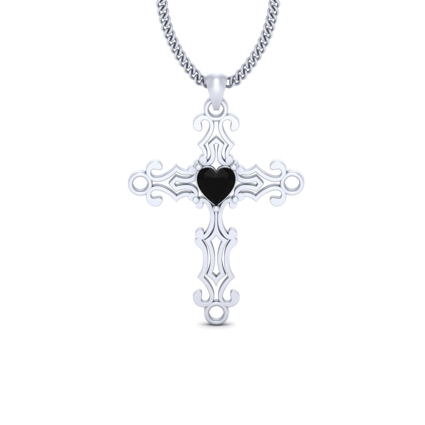 SILVER CELTIC CROSS PENDANT
