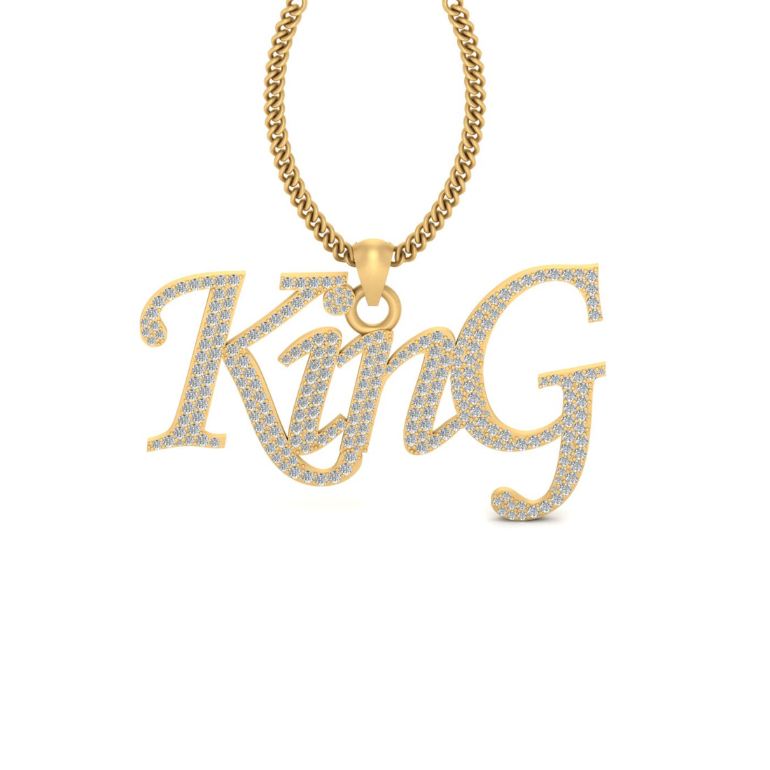 DIAMOND KING PENDANT LOCKET