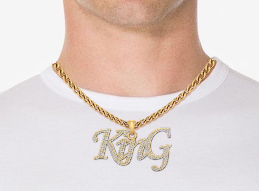 DIAMOND KING PENDANT LOCKET