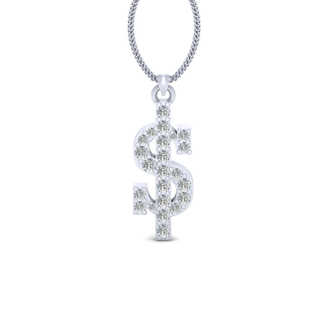 US DOLLAR PENDANT LOCKET