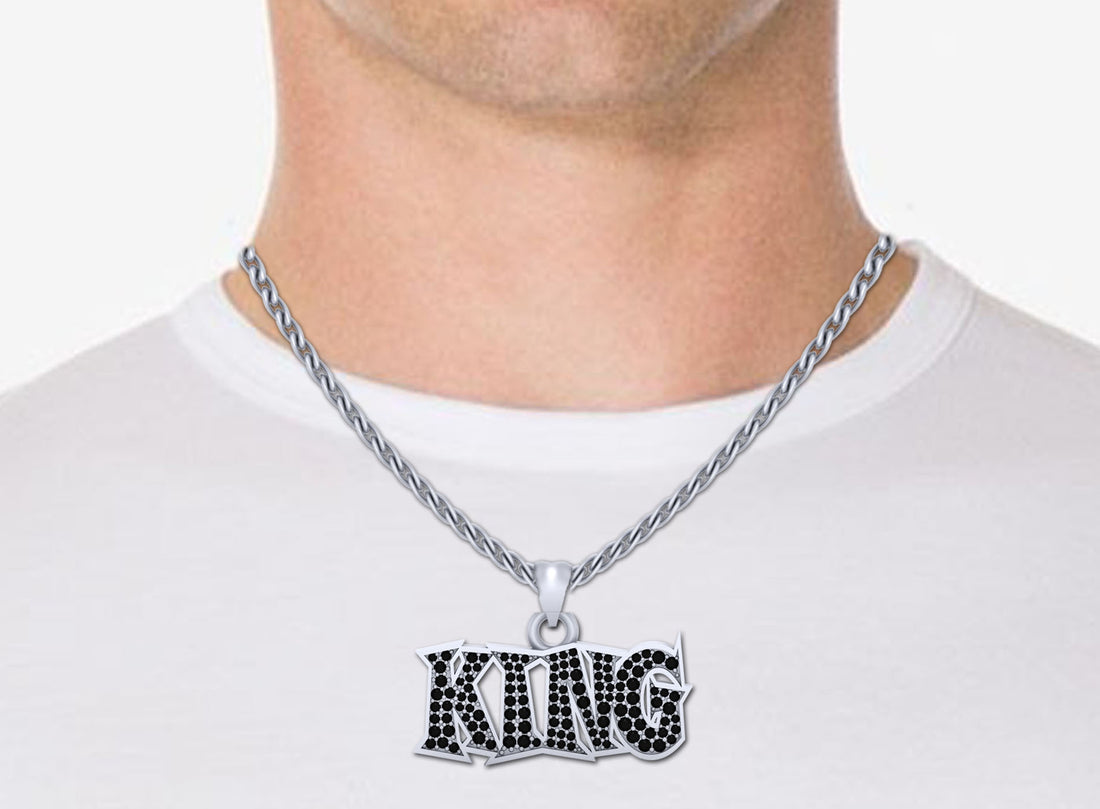ONYX KING PENDANT GOLD