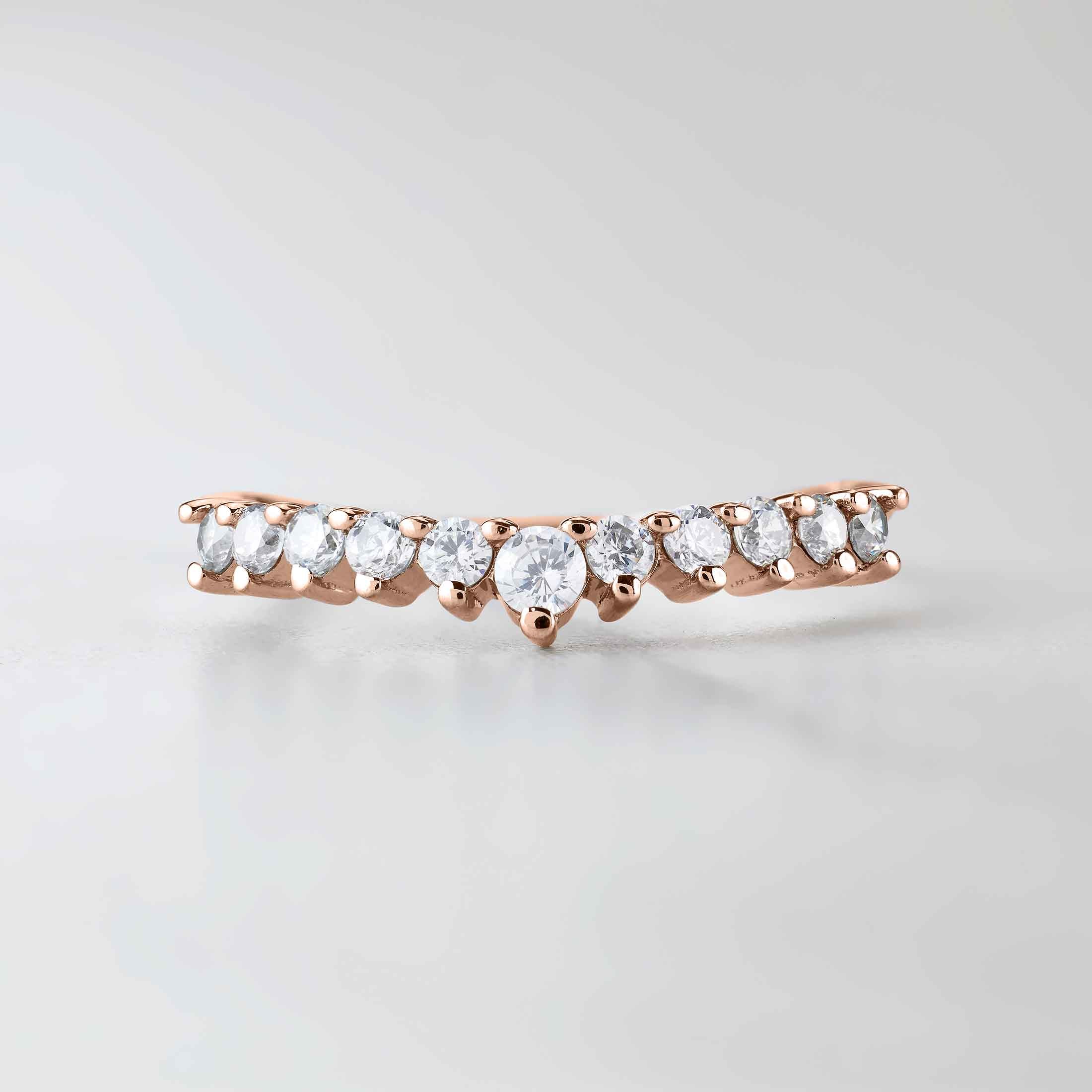 Enhancer Wedding Band Women AAA CZ Diamond Engagement Ring Sterling Silver