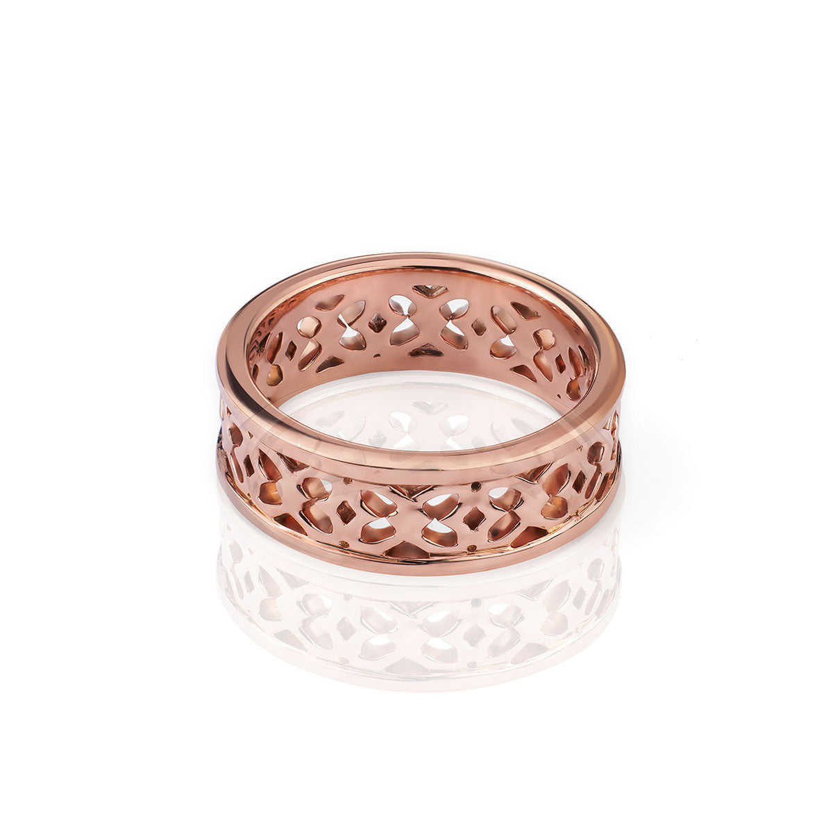 Celtic Wedding Band for Men Love Knot Anniversary Band Gift Him
