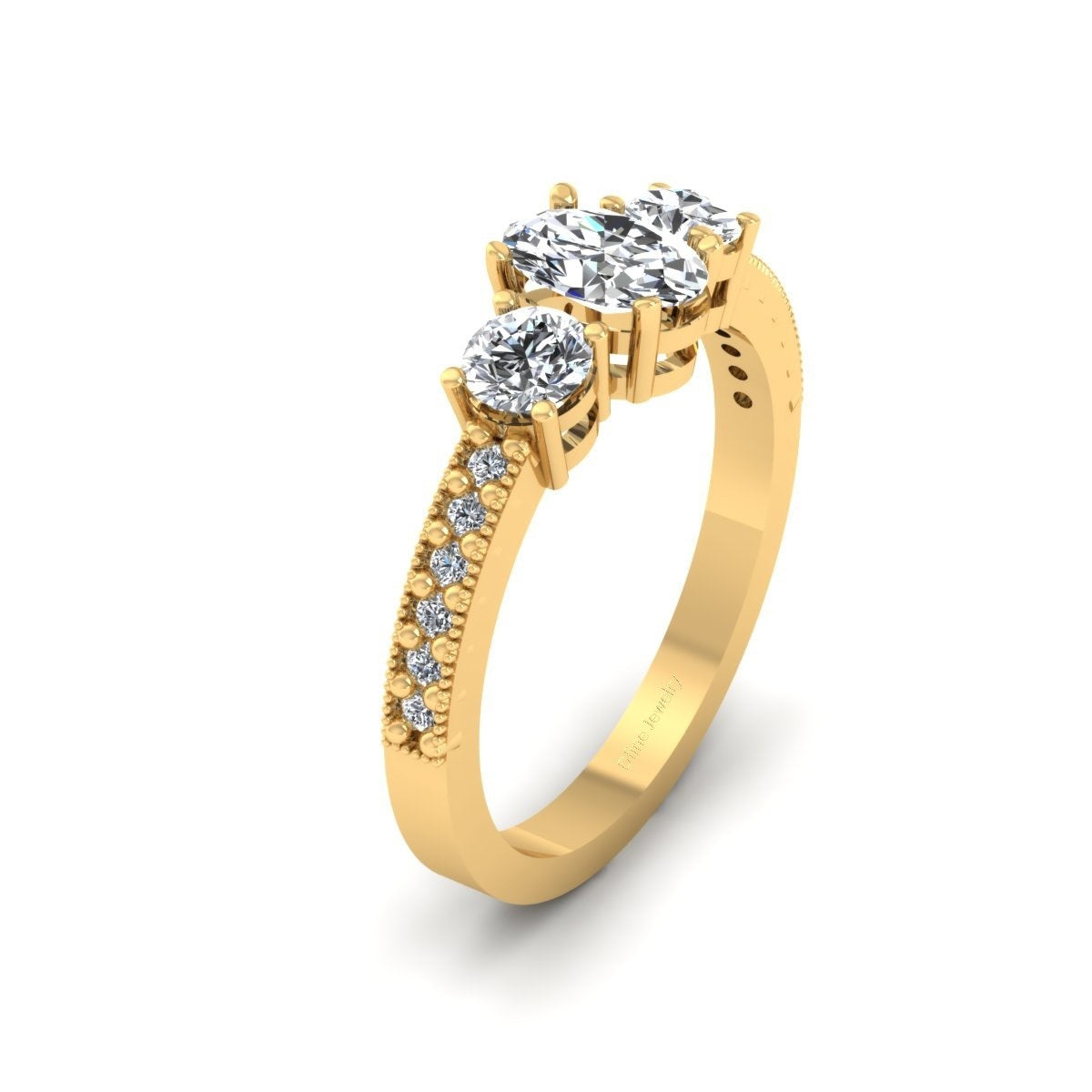 0.90TCW Diamond Engagement Rings