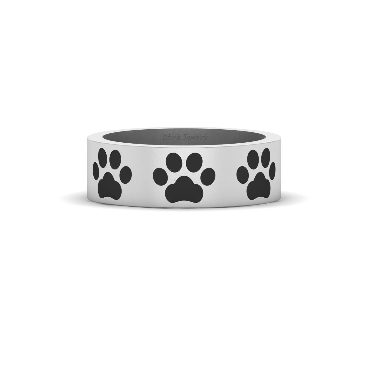 DOG PAW PRINT RING