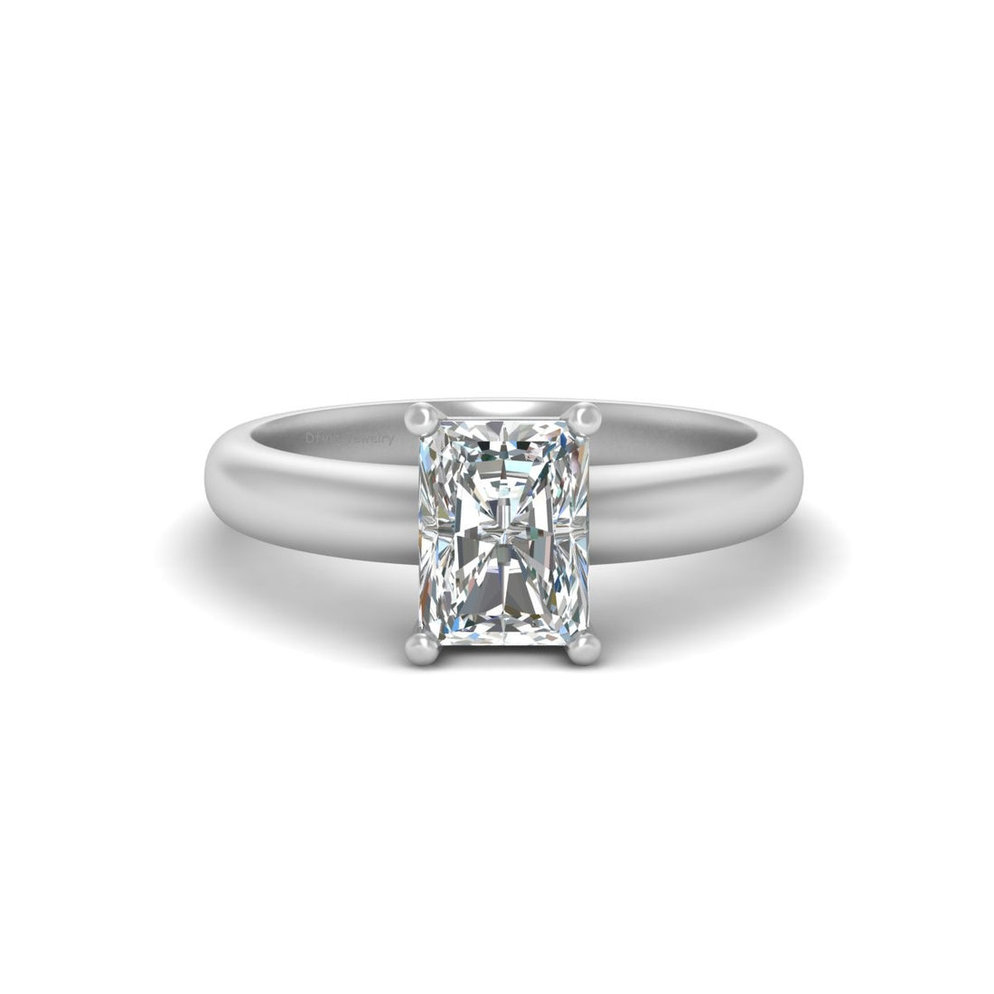 RADIANT DIAMOND ENGAGEMENT RING