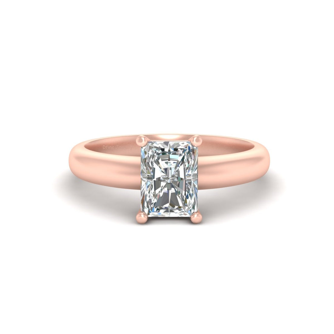 RADIANT DIAMOND ENGAGEMENT RING