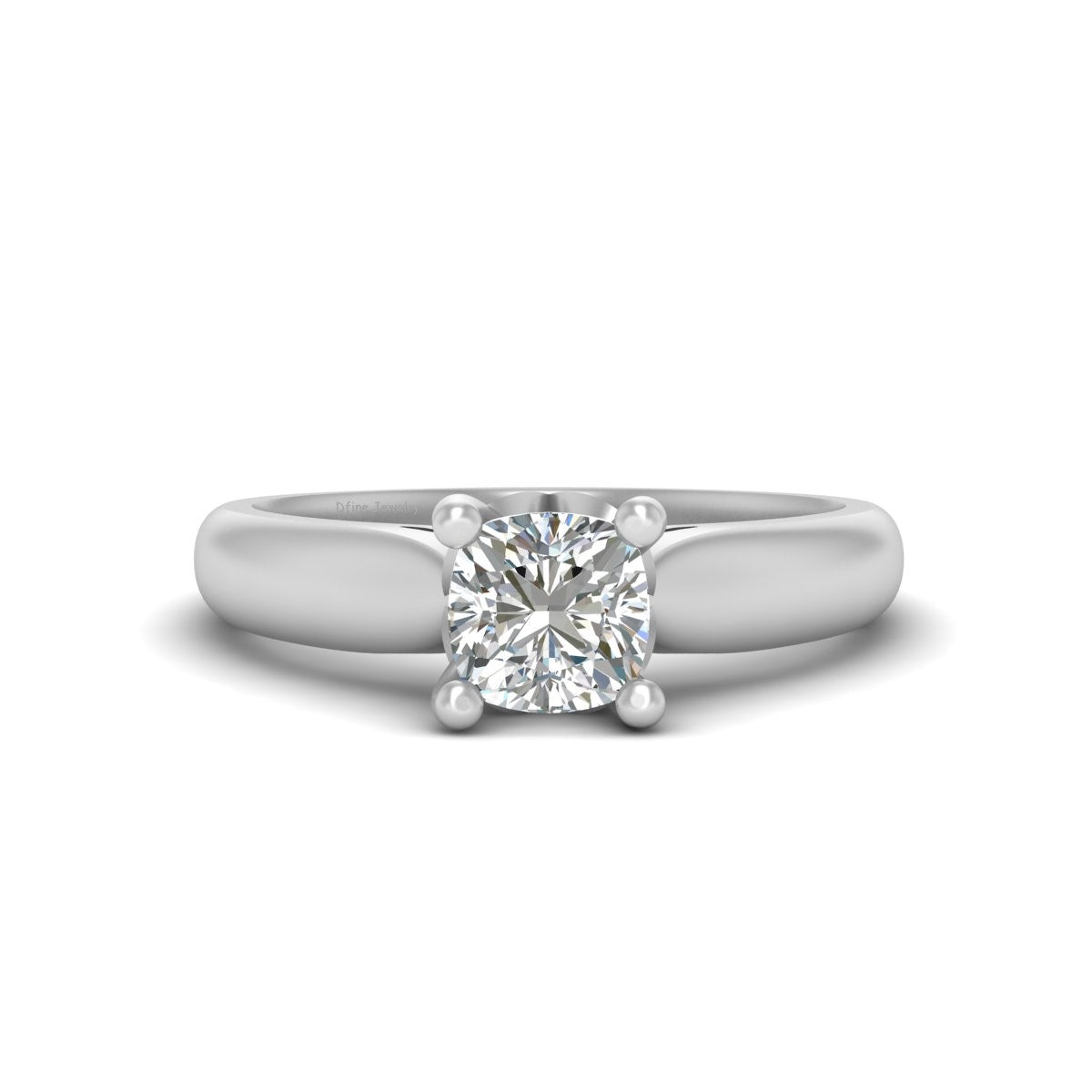 SOLITAIRE DIAMOND WEDDING RING