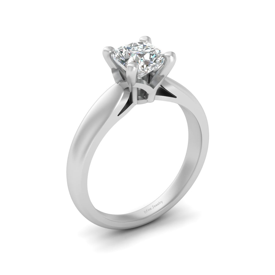 SOLITAIRE DIAMOND WEDDING RING