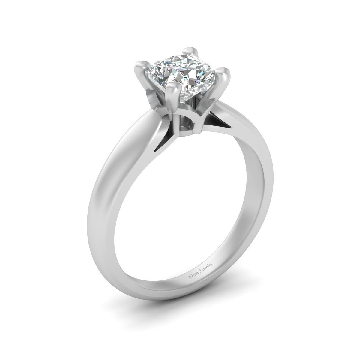 SOLITAIRE DIAMOND WEDDING RING