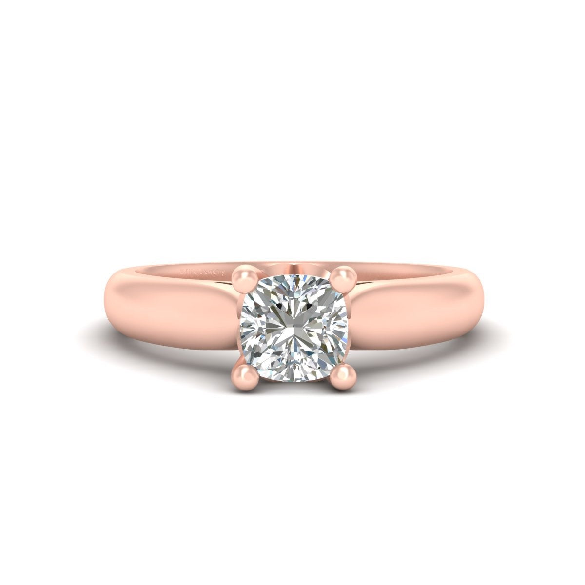 SOLITAIRE DIAMOND WEDDING RING
