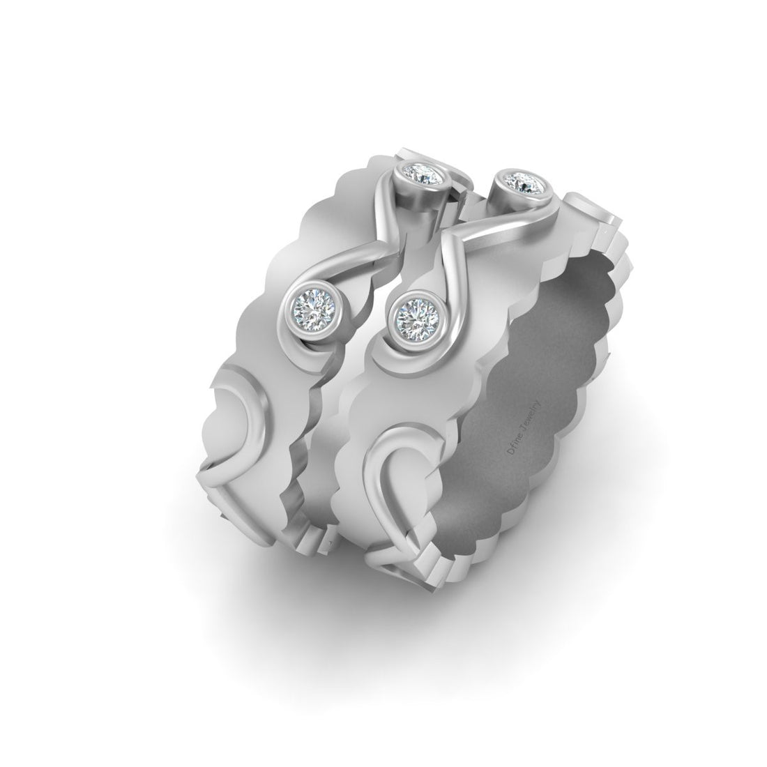 0.12tcw Diamond Wedding Bands