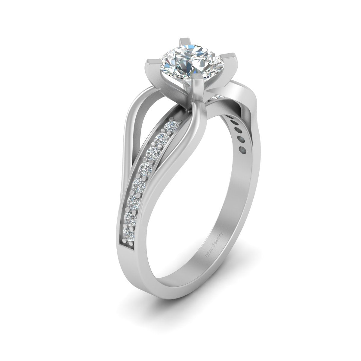 1.0CTTW DIAMOND ENGAGEMENT RING