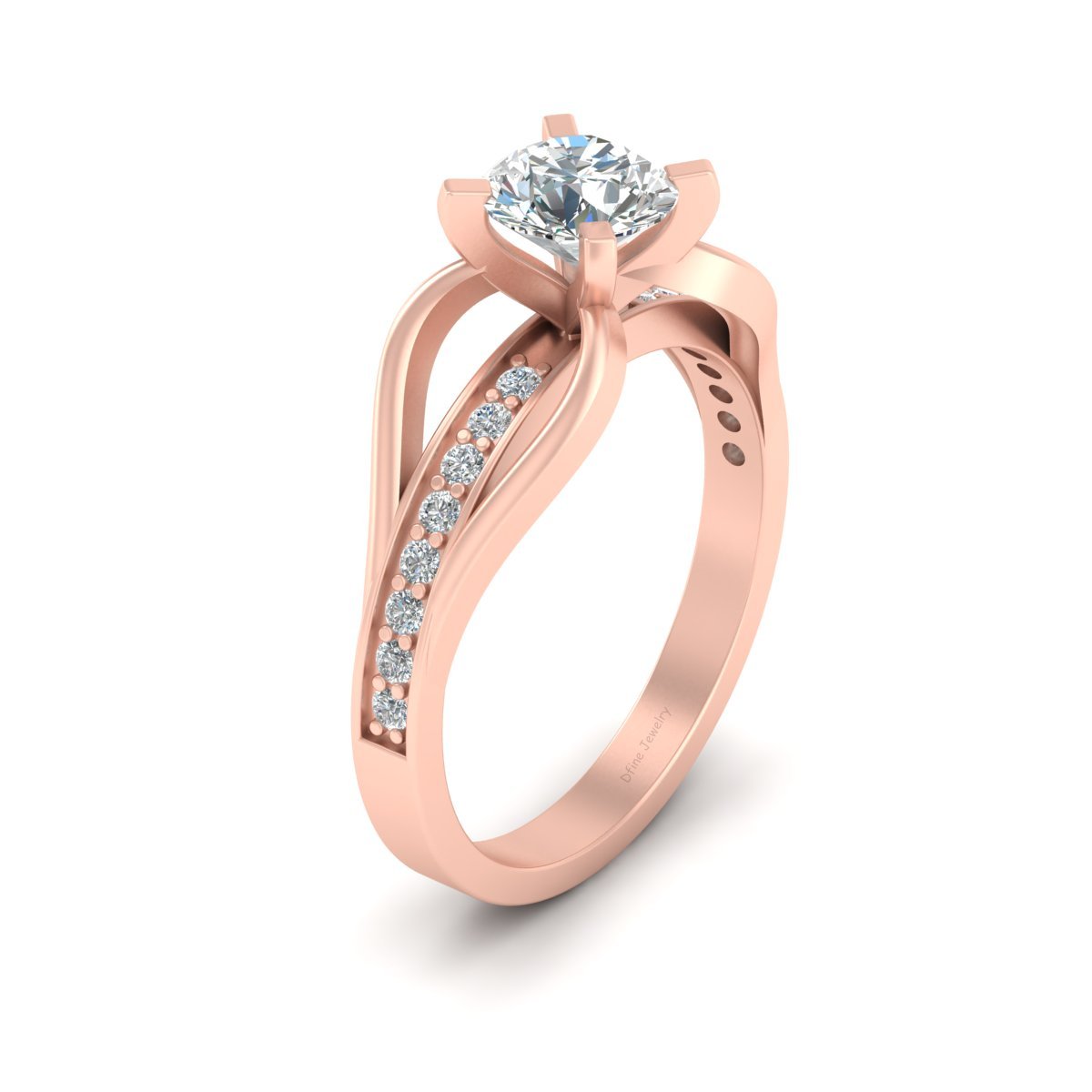 1.0CTTW DIAMOND ENGAGEMENT RING