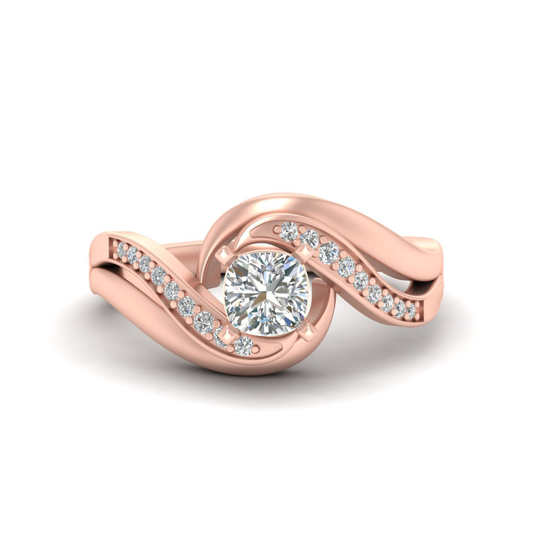 CUSHION DIAMOND ENGAGEMENT RING