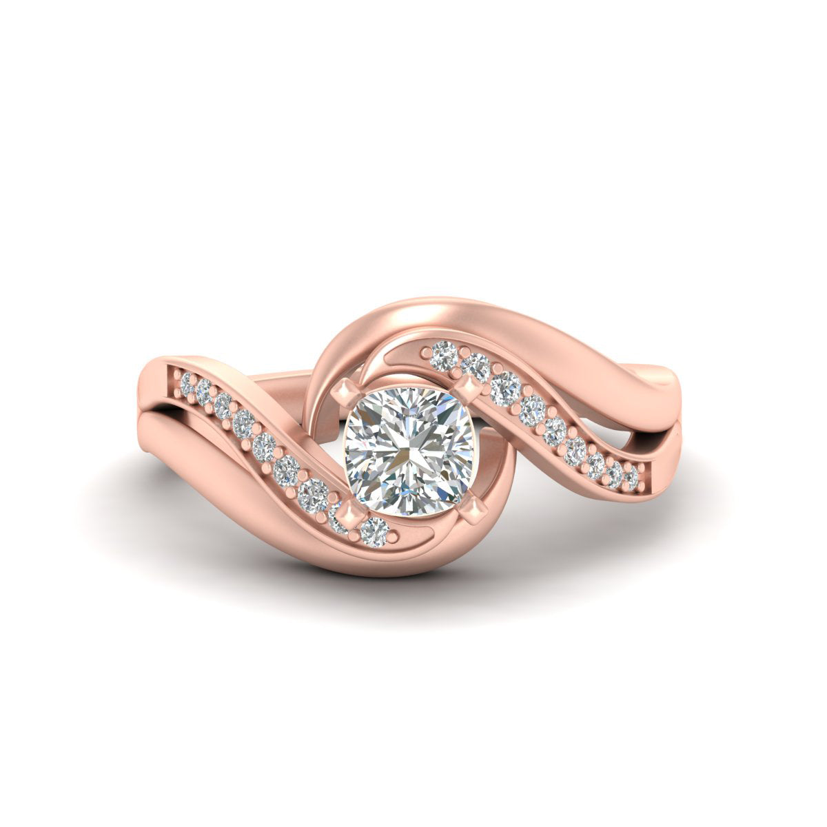CUSHION DIAMOND ENGAGEMENT RING
