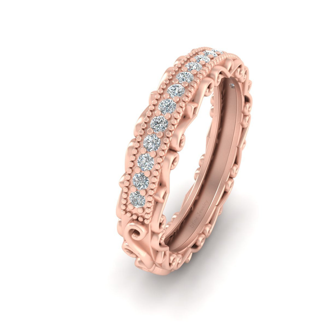 DESIGNER WEDDING BAND FOR HER