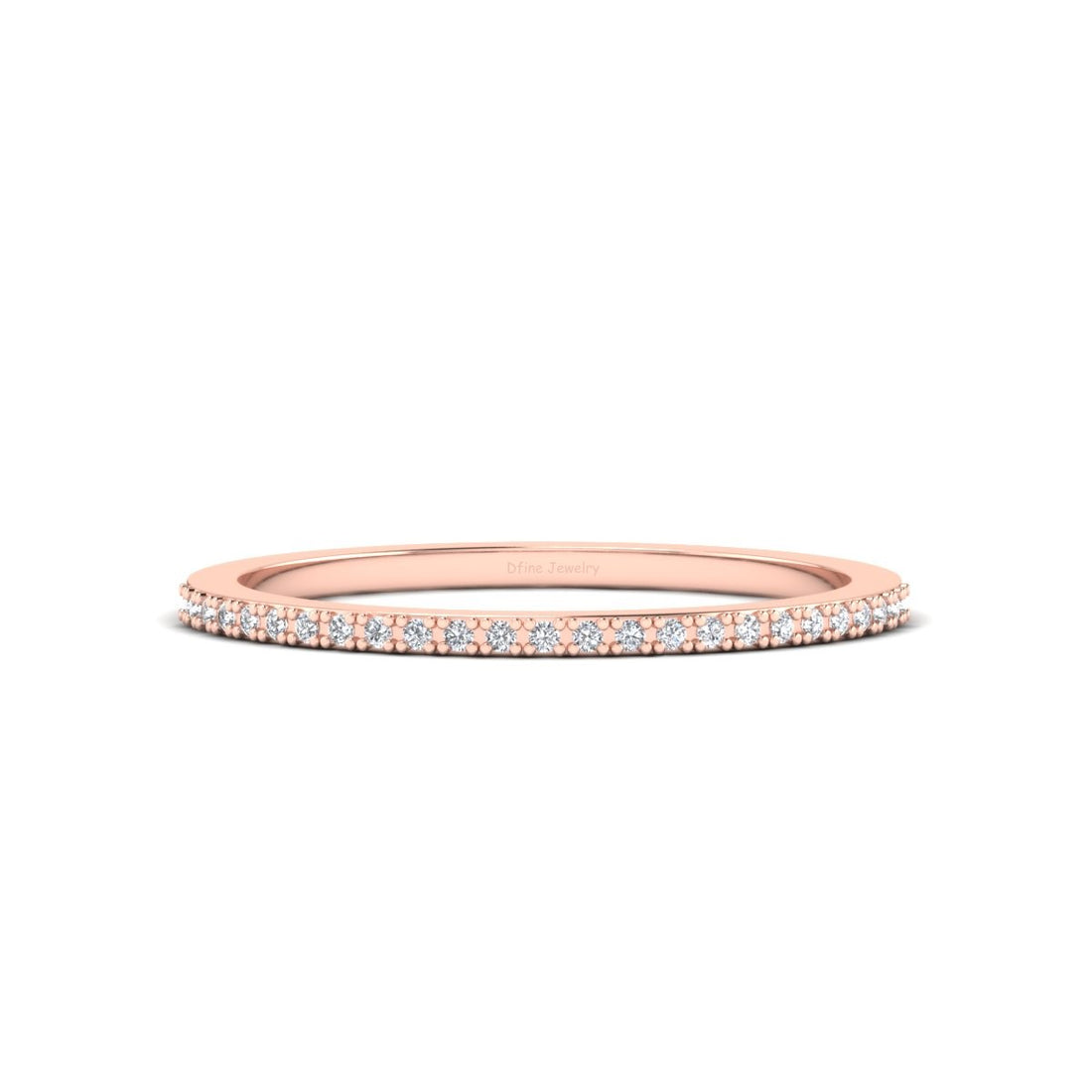 0.20CTTW DIAMOND WEDDING BAND