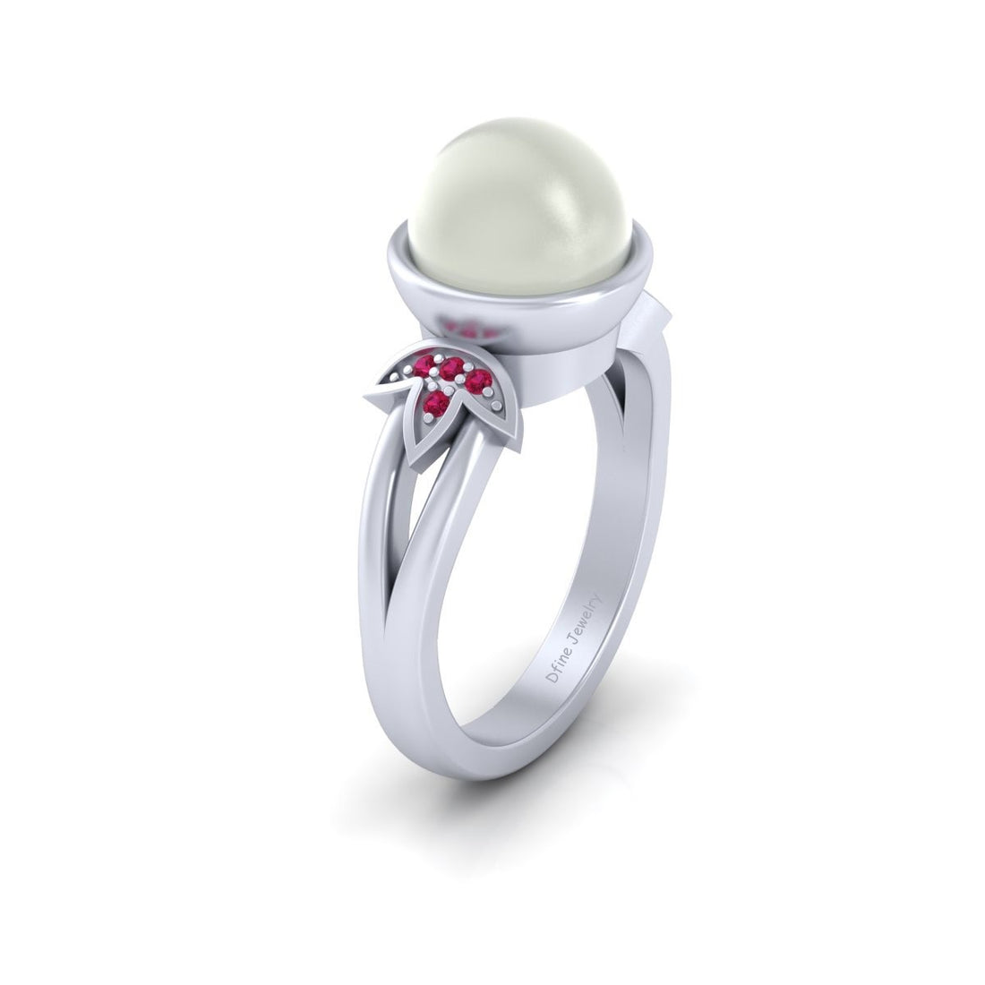 FRESHWATER PEARL WEDDING RING