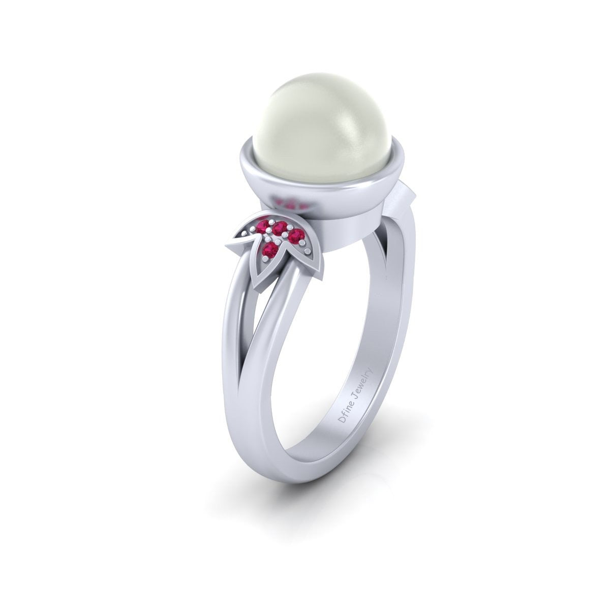 FRESHWATER PEARL WEDDING RING