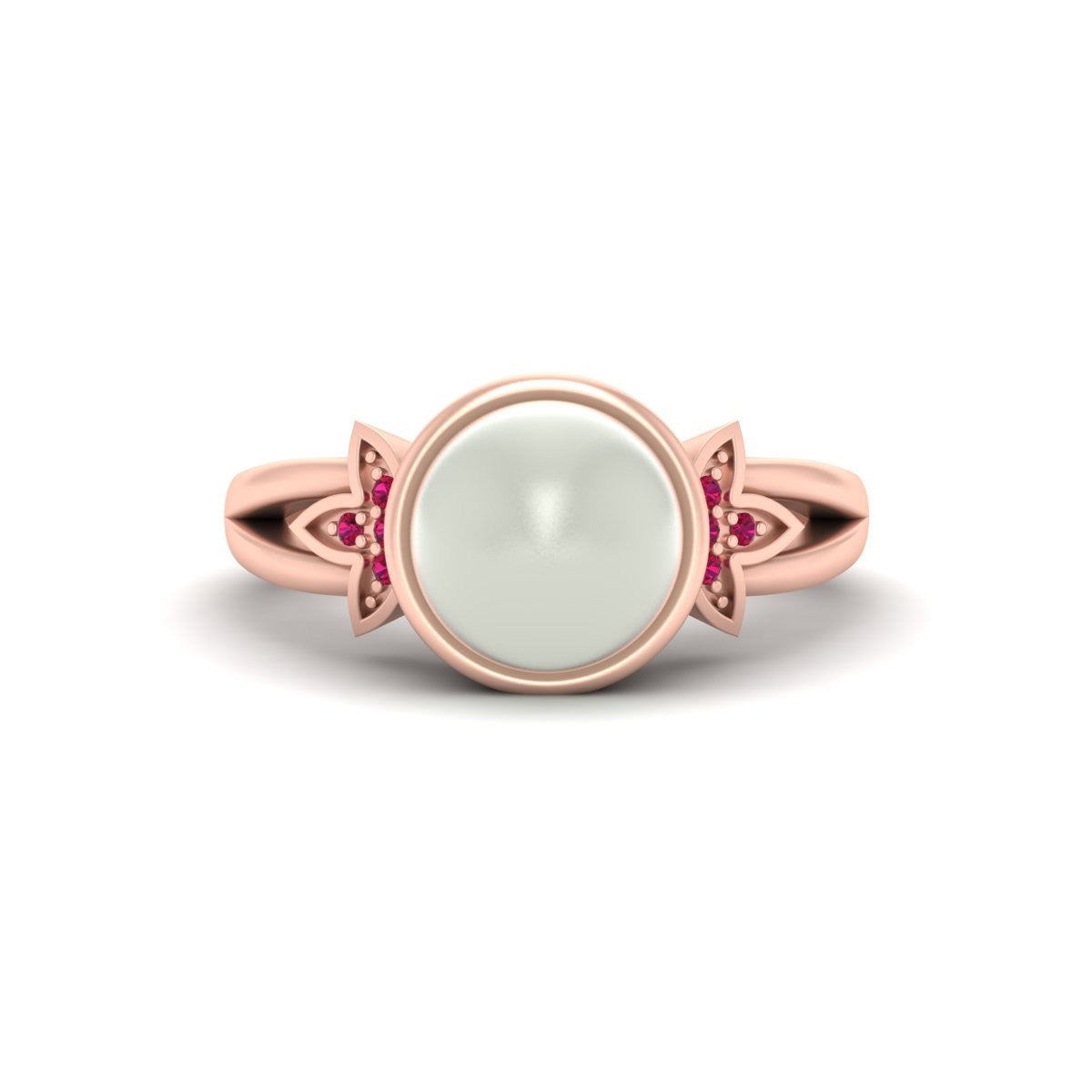 FRESHWATER PEARL WEDDING RING