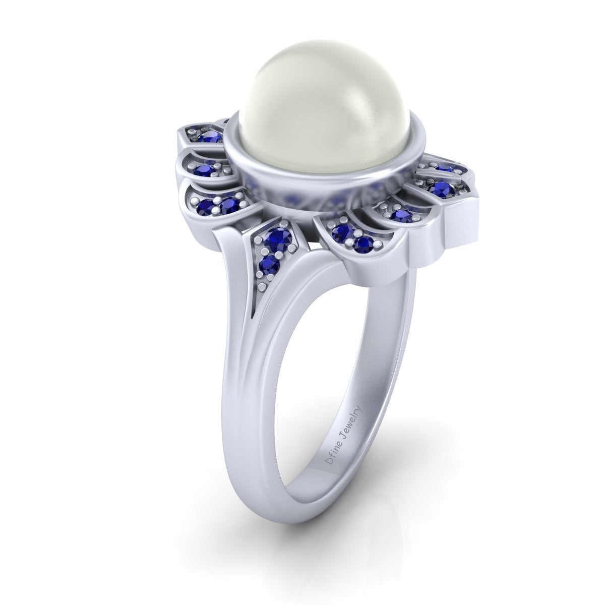 FRESHWATER PEARL WEDDING RING