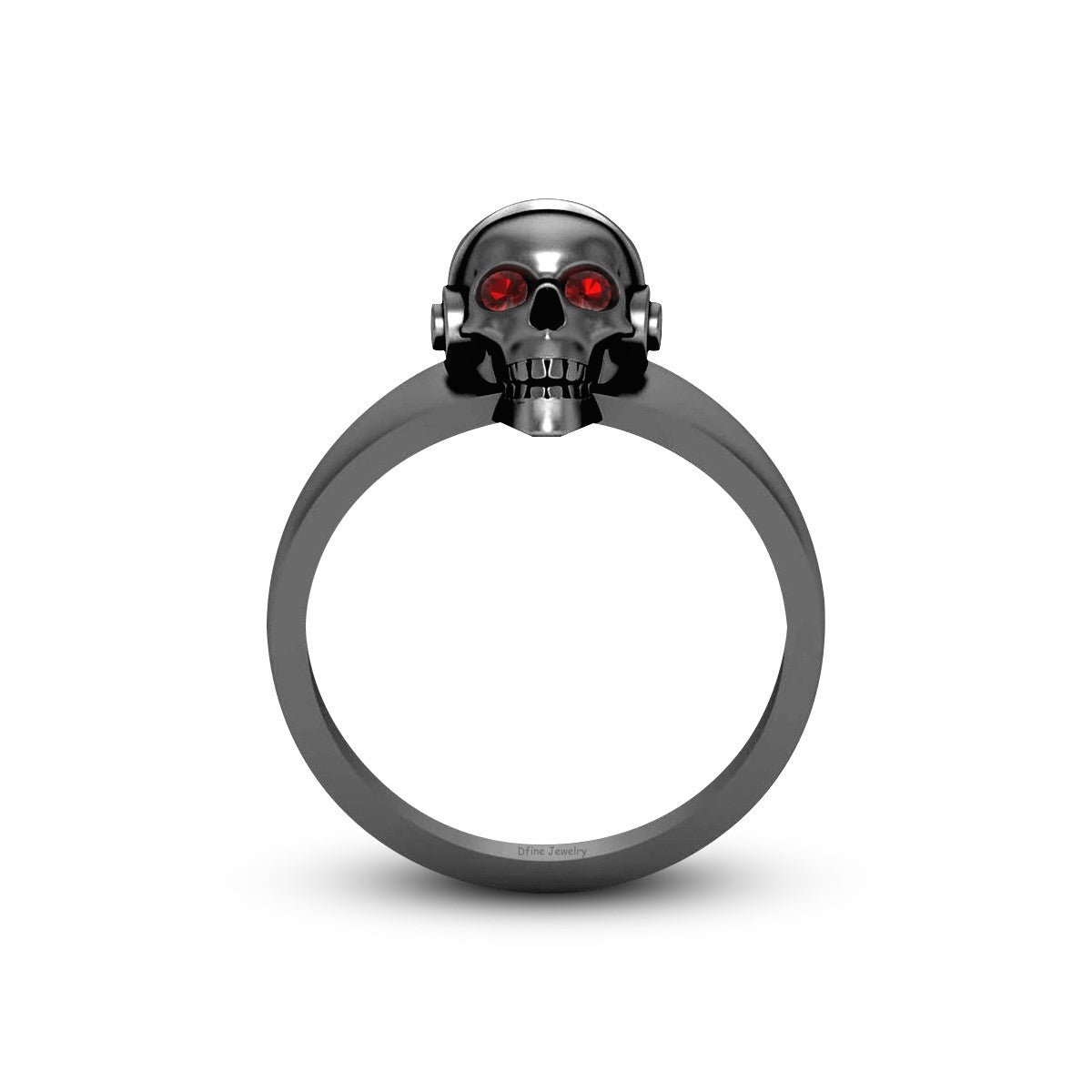 DJ Hip Hop Skull Ring