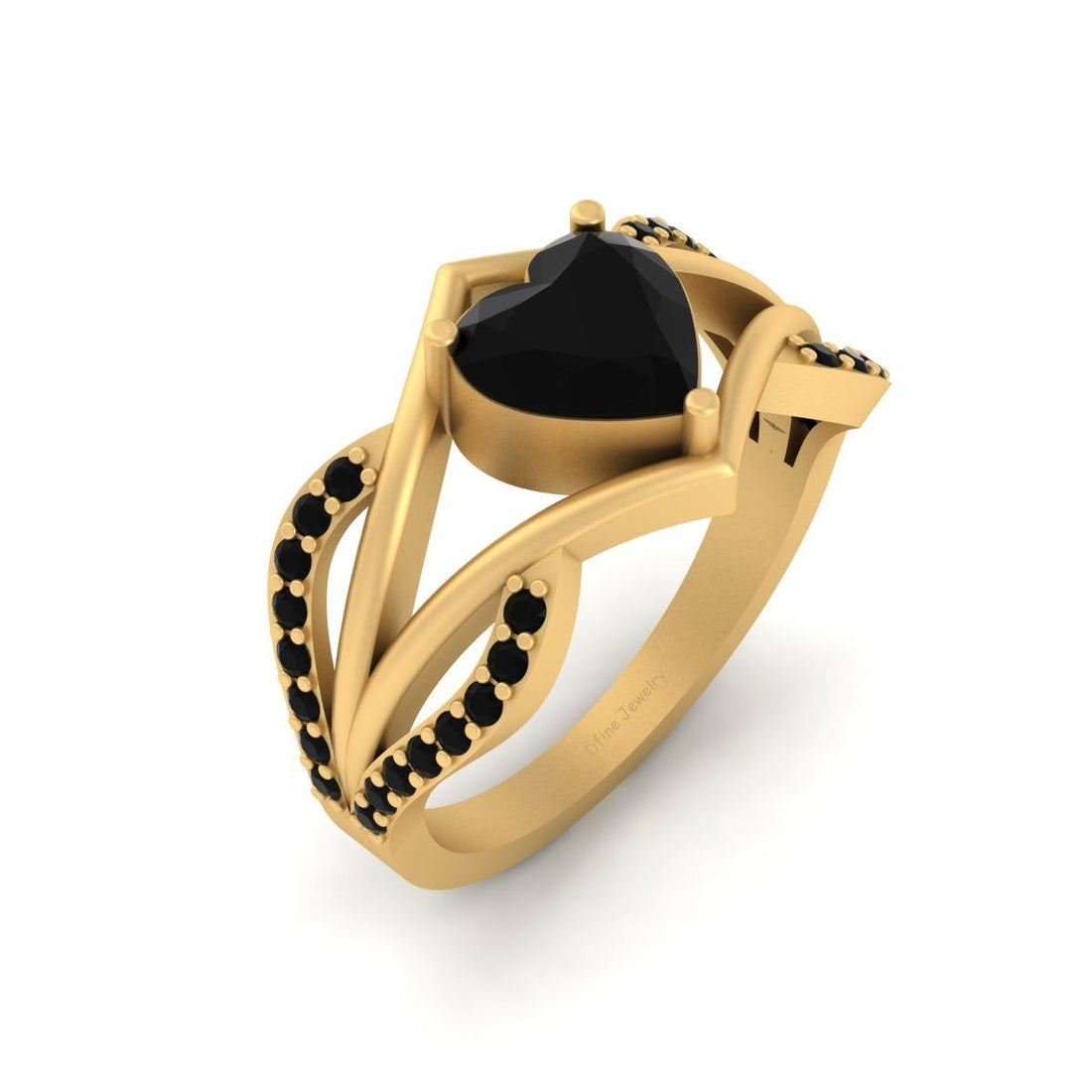 SPLIT SHANK ENGAGEMENT RING