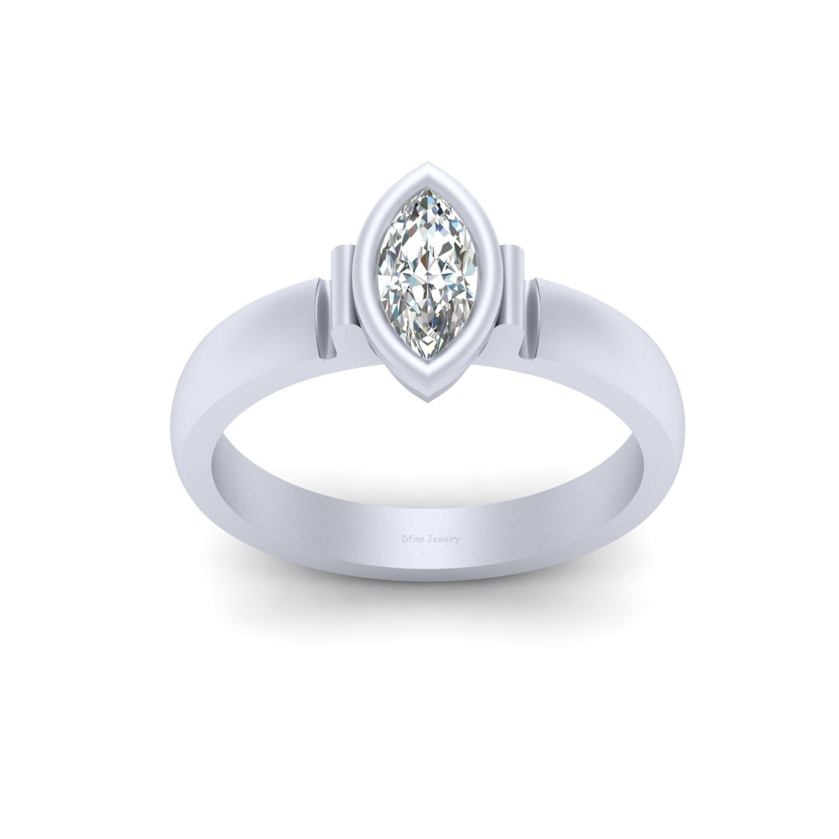 HALF CARAT MARQUISE DIAMOND RING