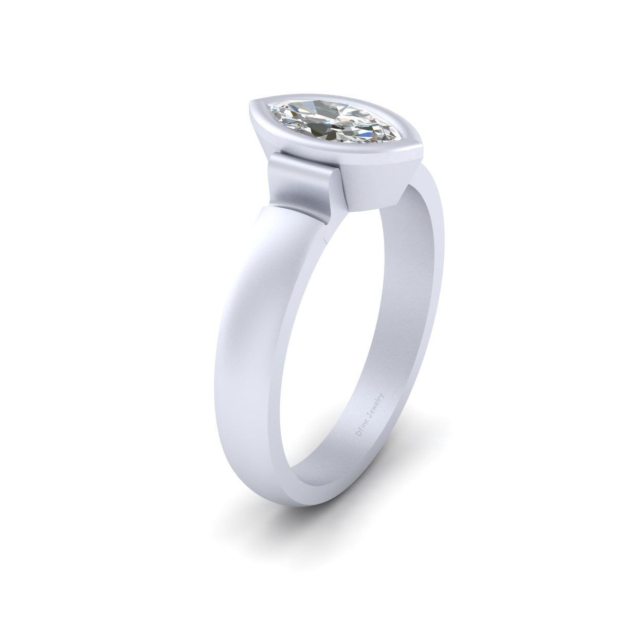HALF CARAT MARQUISE DIAMOND RING