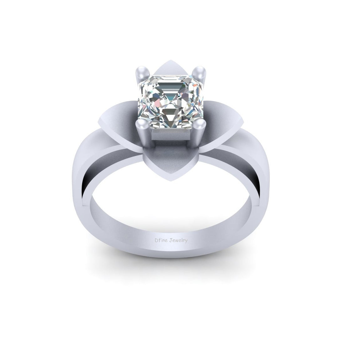 FLOWER PETAL WEDDING RING