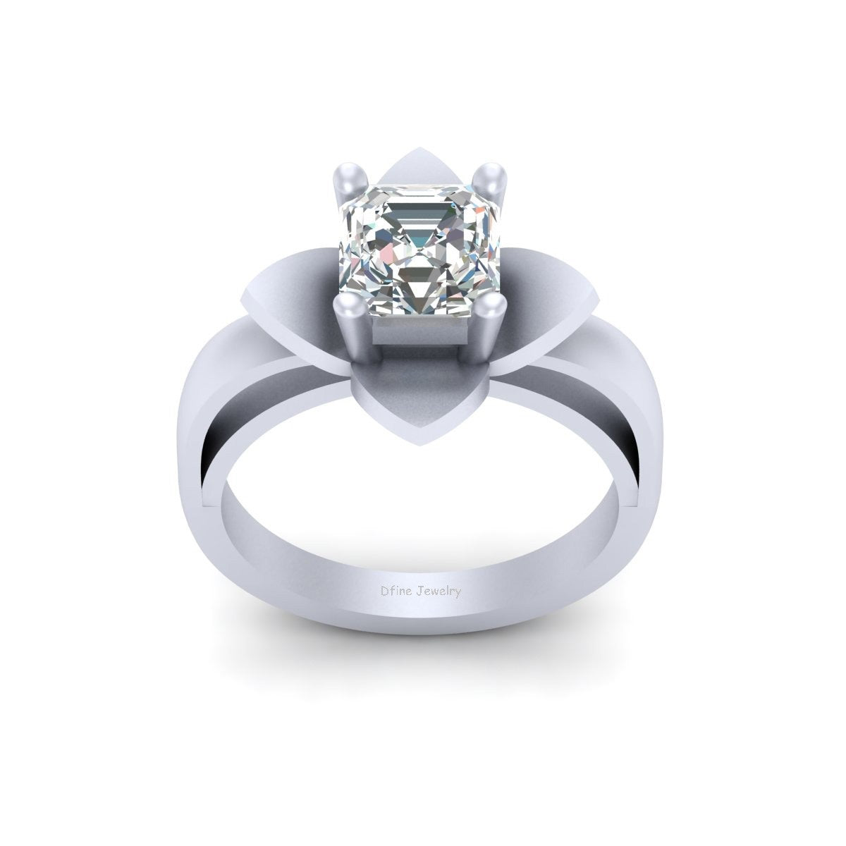 FLOWER PETAL WEDDING RING