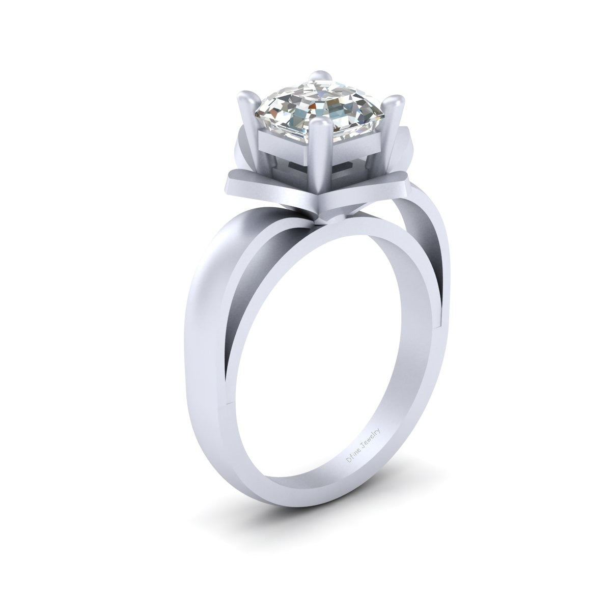 FLOWER PETAL WEDDING RING