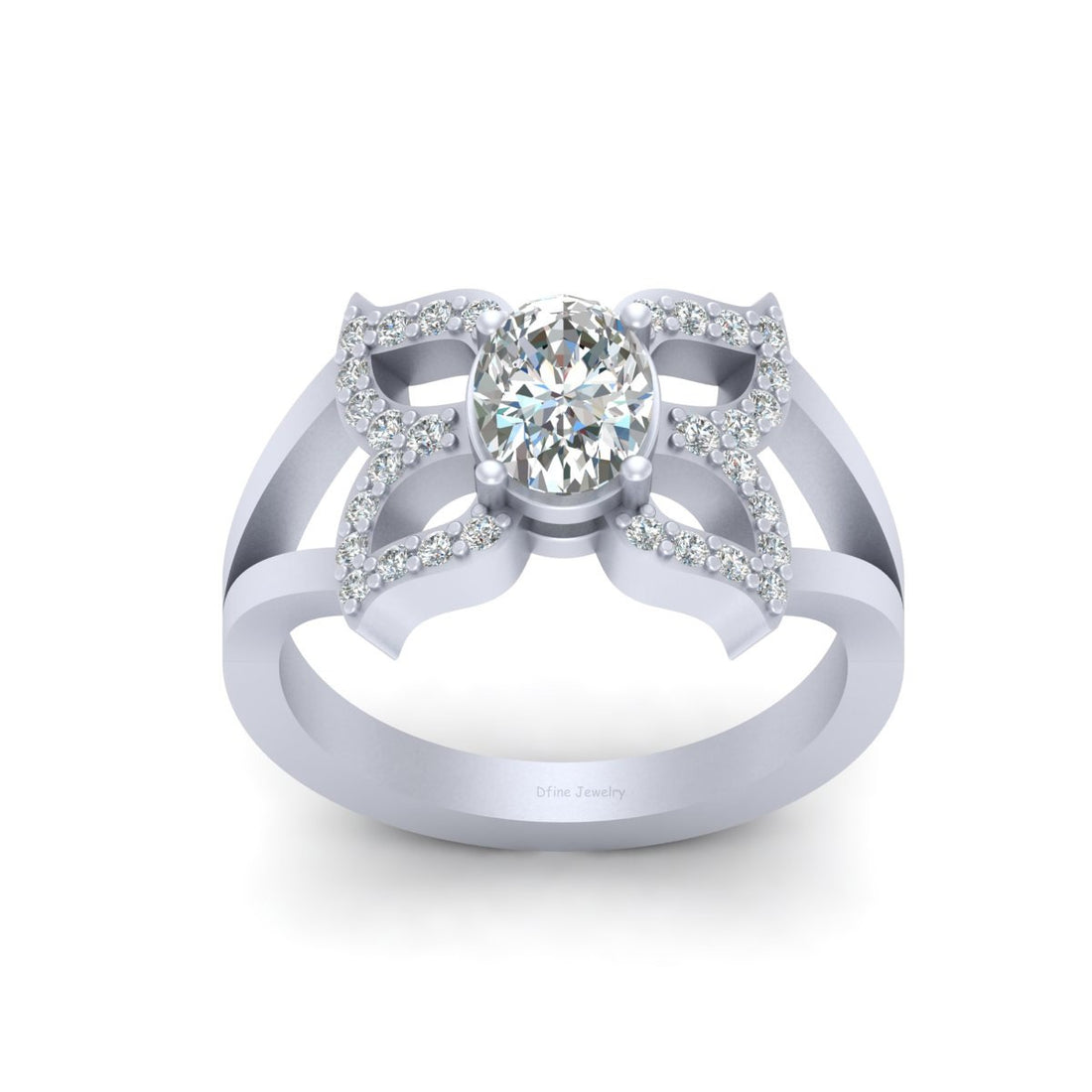 DIAMOND BUTTERFLY RING FOR HER
