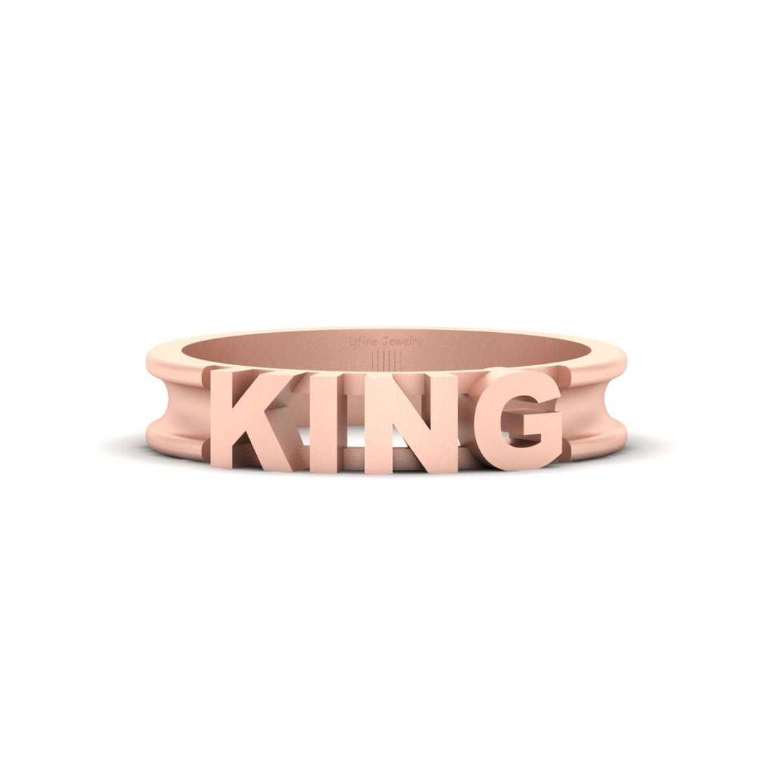 ROYALTY SYMBOLISES KING WEDDING BAND