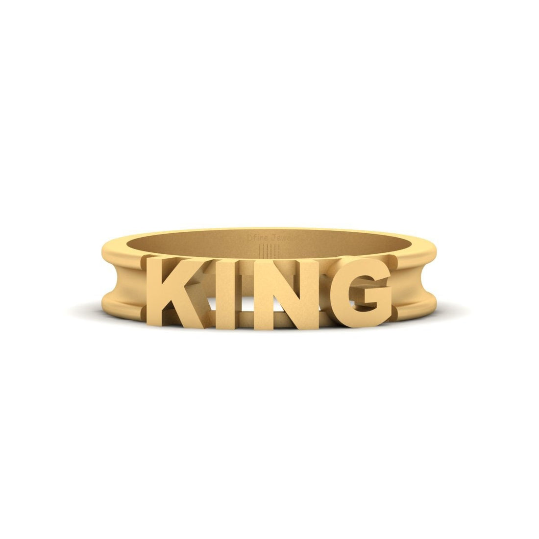 ROYALTY SYMBOLISES KING WEDDING BAND