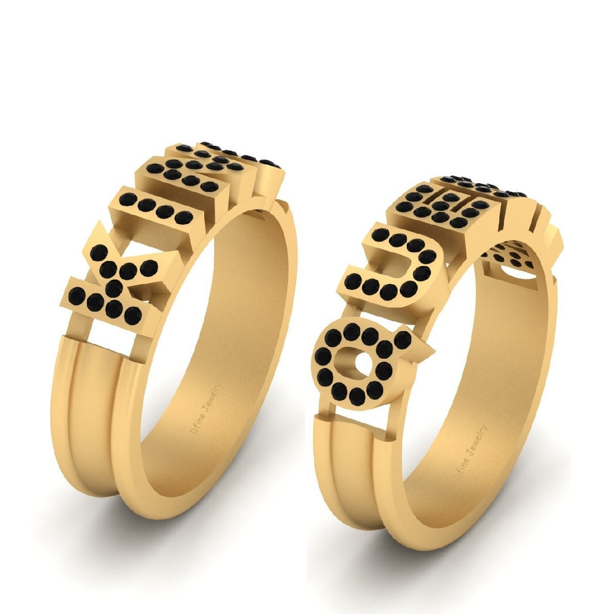 King and Queen Couple Bands