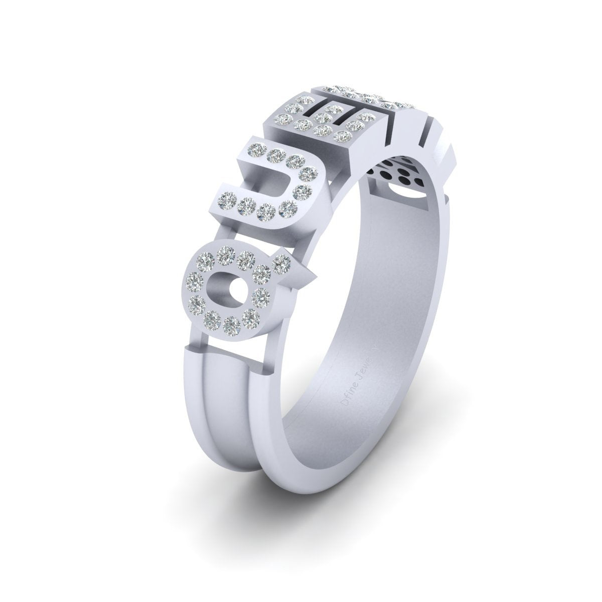 DIAMOND QUEEN ENGAGEMENT RING