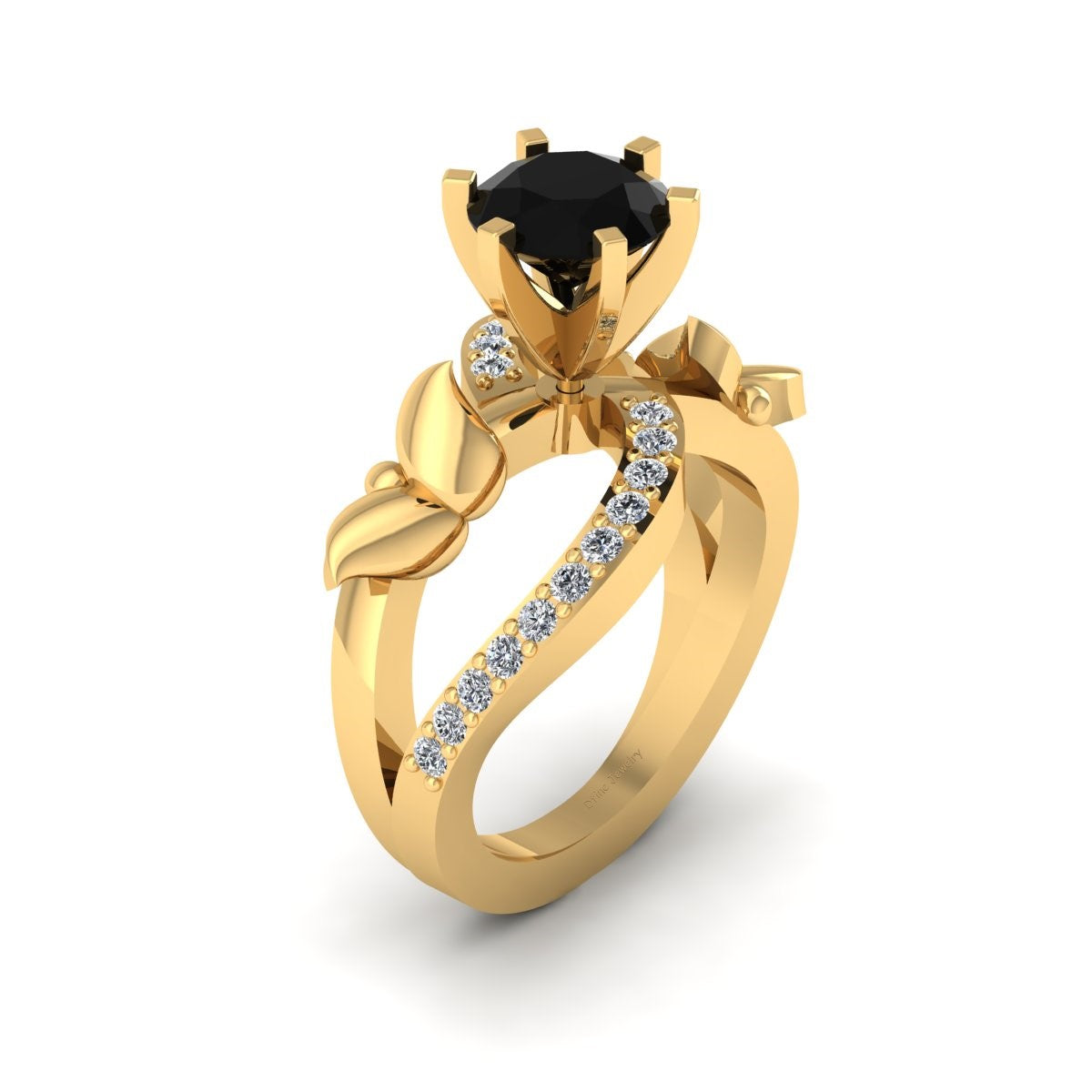 ART NOUVEAU BUTTERFLY RING