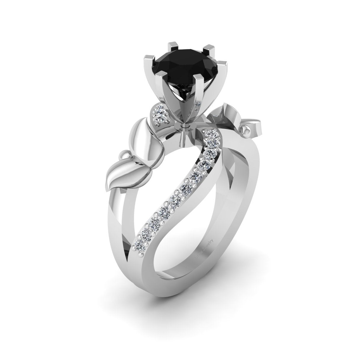 ART NOUVEAU BUTTERFLY RING