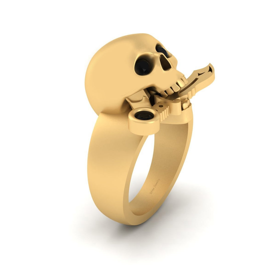 Dagger Skull Wedding Ring