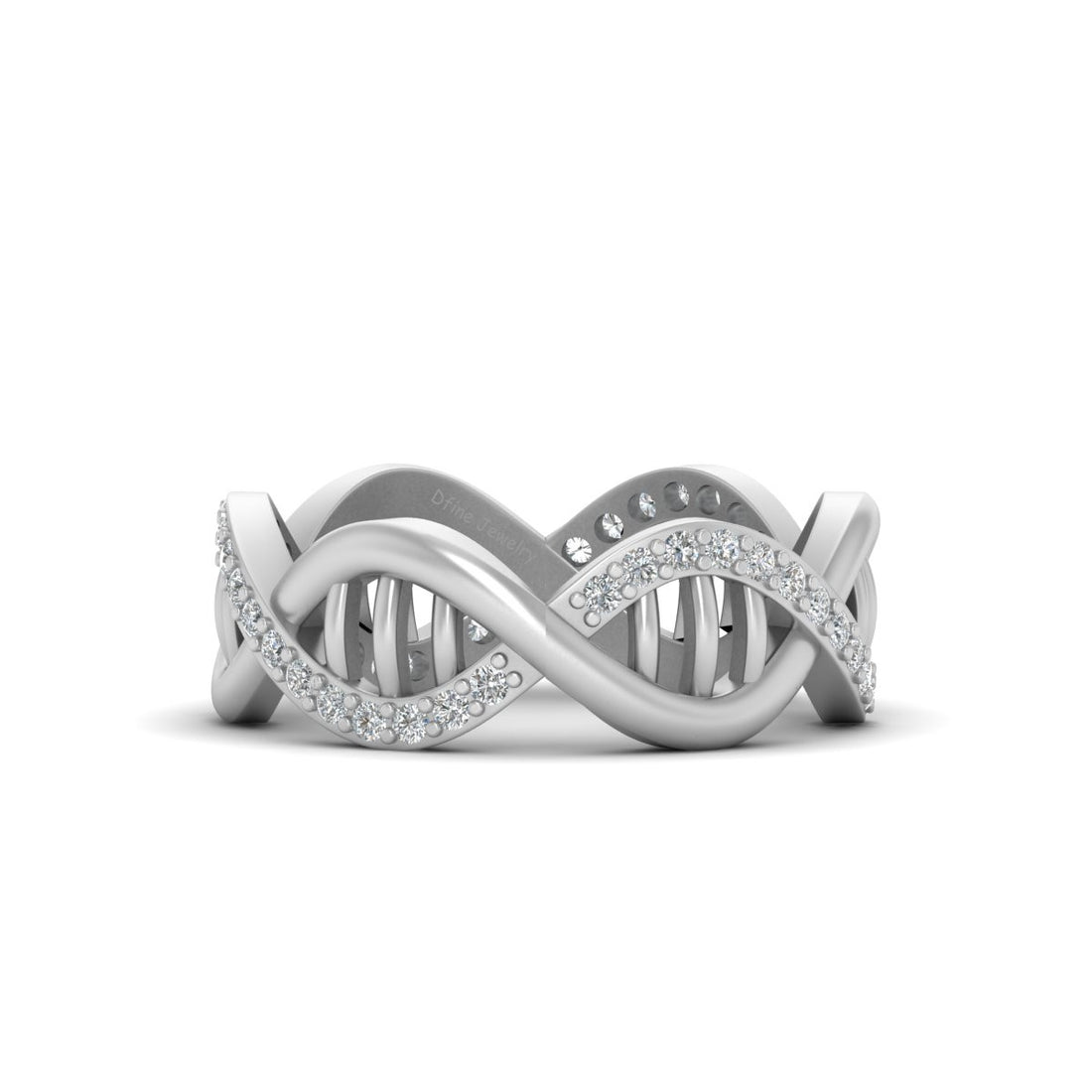 DIAMOND DNA WEDDING BAND