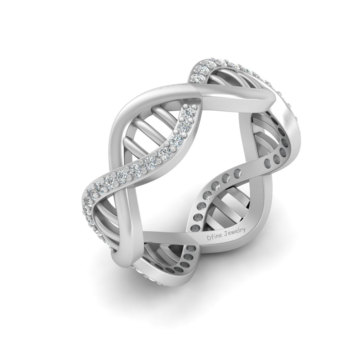 DIAMOND DNA WEDDING BAND